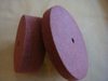 Non-Woven Abrasive Unitized Wheel, Aluminum Oxide, Hard, 3" Diameter x 1/4" Width, 18100 Maximum RPM