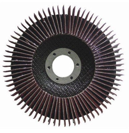 ALLSTEEL Flap Discs - 80 Grit, 4-1/2 in. Abrasive Disc for Metal Deburring, Finishing