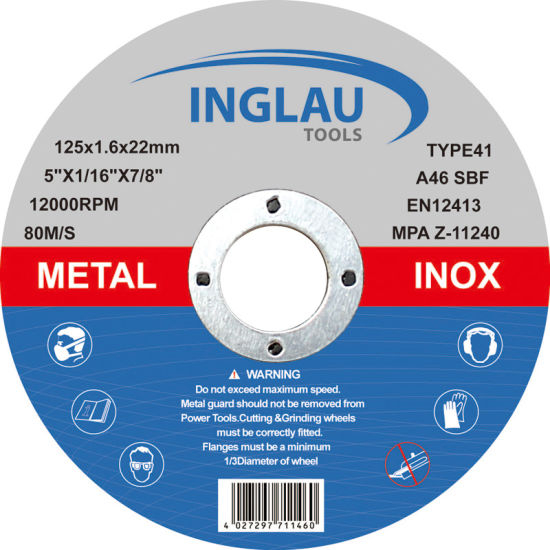 115X1.0X22.2mm Disques Abrasifs