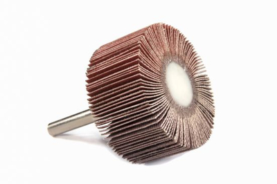 Cone Cylinder Grinding Head Sandpaper Flap Sanding Wheel With 6mm Shank - View #2