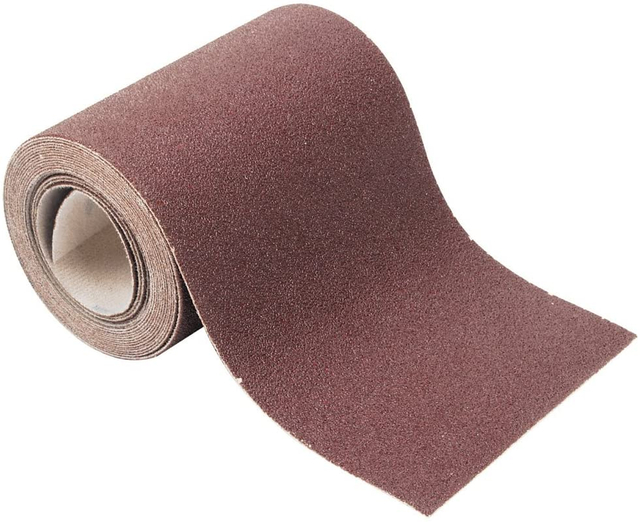 4m x 115mm Easy Fix Roll of Sanding Paper with 180-Grit